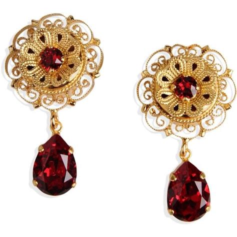 dolce gabbana earrings polyvore|Dolce & Gabbana earrings for women.